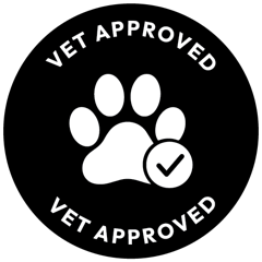 Distintivo approvato dal veterinario