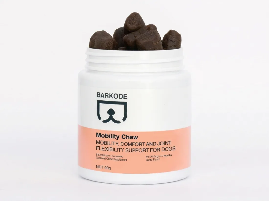 Un barattolo di Mobility Chew